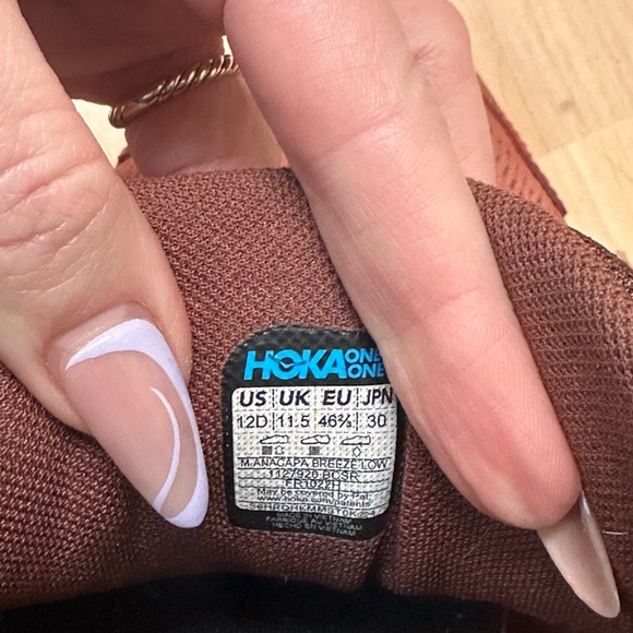 HOKA ONE ONE Anacapa Breeze Low EUC Size 12 -- - Picture 9 of 10